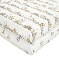 Disney Winnie the Pooh Pack of 2 Fitted Sheets
