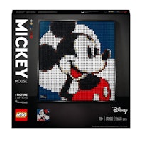 LEGO Art Disney’s Mickey Mouse Poster Canvas Set (31202)