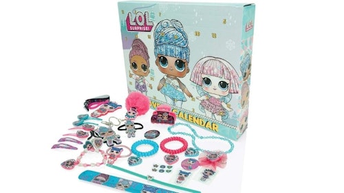 LOL jewellery advent calendar