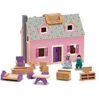 Melissa & Doug Fold & Go Dollhouse