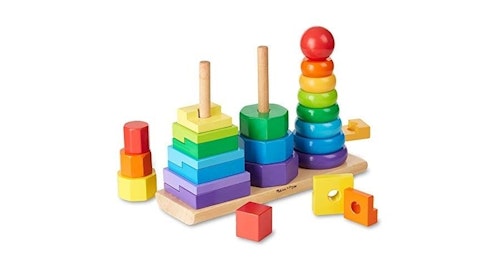 Melissa & Doug Geometric Stacker