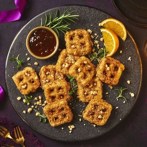 Mini Southern Fried Chicken Waffles