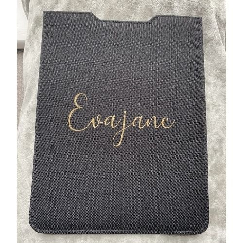 Personalised iPad slip /sleeve