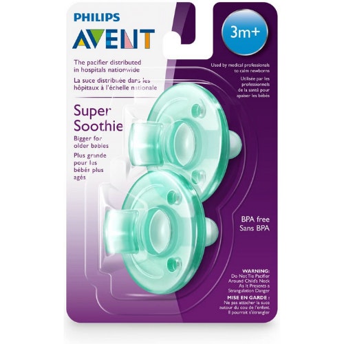 Philips 2 Pack AVENT Soothie Pacifier