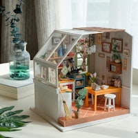 ROBOTIME Jason’s Kitchen Dollhouse