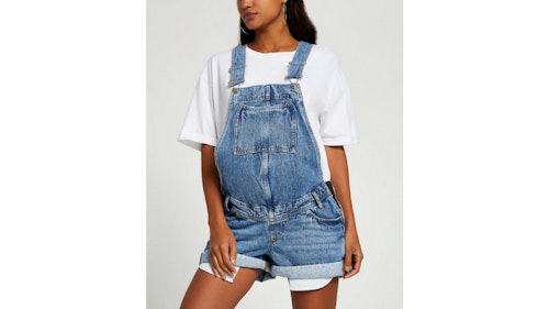 River Island short dungarees