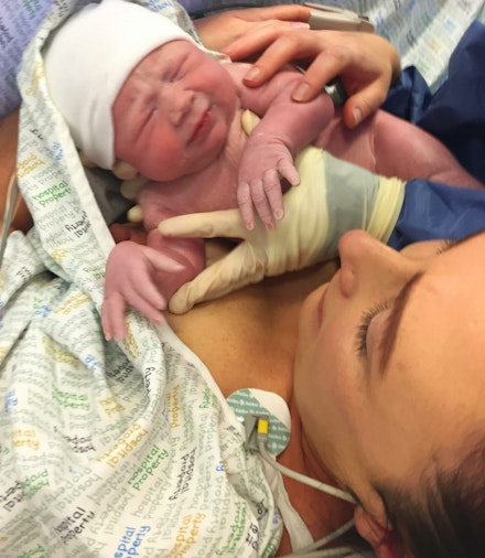 Sabrina Nelson and baby Sabrina Nelson and baby