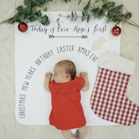 Baby Milestone Blanket