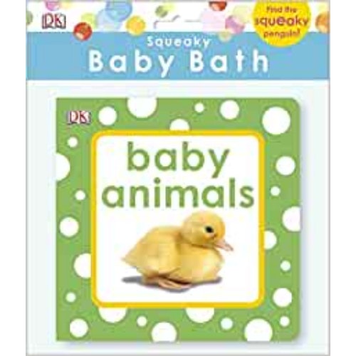 Squeaky Baby Bath Book Baby Animals - Baby Touch and Feel