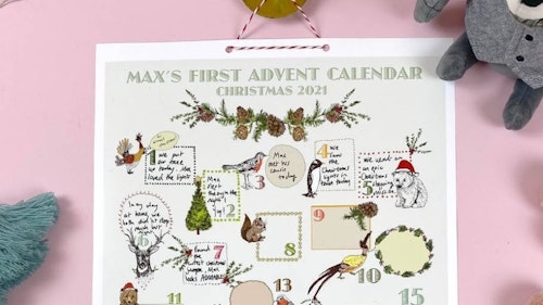 personalised advent calendar