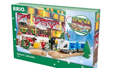train advent calendar