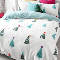 3D Pom Pom Christmas Trees