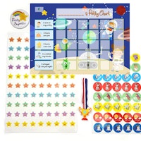Potty Training Reward Chart Outer Space