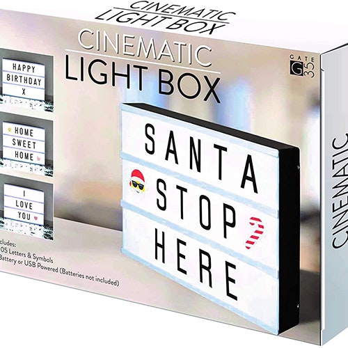 A4 Cinematic Light Box Sign