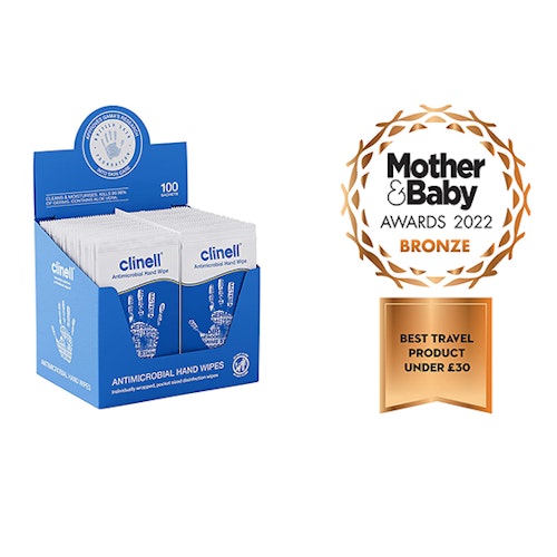 Antimicrobial Hand Wipes square