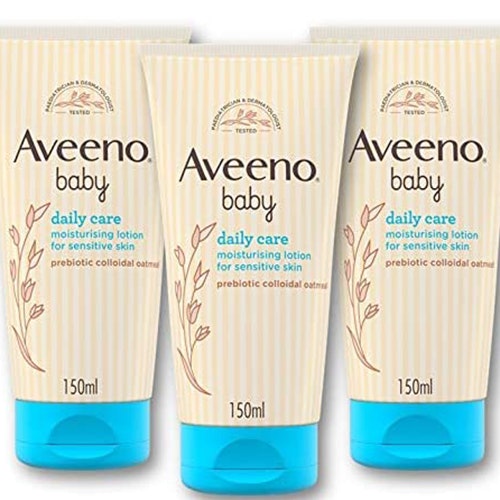 Best baby eczema cream: Aveeno Baby Daily Care Moisturising Lotion