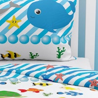 Sea Life Animals Bedding Set