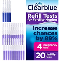 Clearblue Refill Pack For Advanced Fertility Monitor_ 20 Fertility Tests For Ovulation & 4 Pregnancy Tests