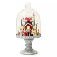 Disney Store Mickey and Minnie Festive Light-Up Figurine