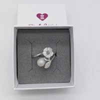 Flower Ring Sterling Silver