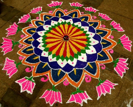 Rangoli - Colour Art