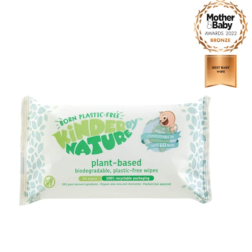 Kinder by NATURE Plant-based baby wipes from Jackson Reece