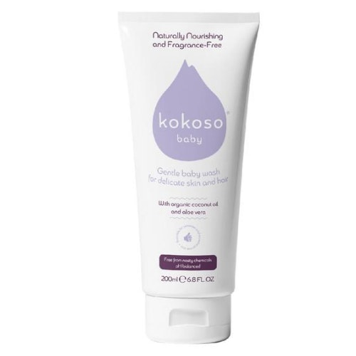Kokoso Baby Hair & Body Wash Fragrance Free