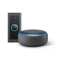 Ring Video Doorbell Wired by Amazon + Echo Dot (3rd Gen)