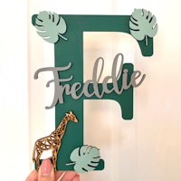 Personalised Jungle name sign