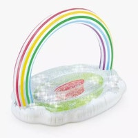 Summer Waves Inflatable Rainbow Island