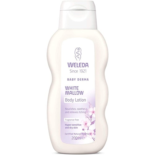 Best baby eczema cream: Weleda Baby Derma White Mallow Body Lotion
