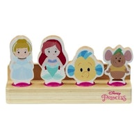 Wooden Princess 4-Figure Set- Styles Vary