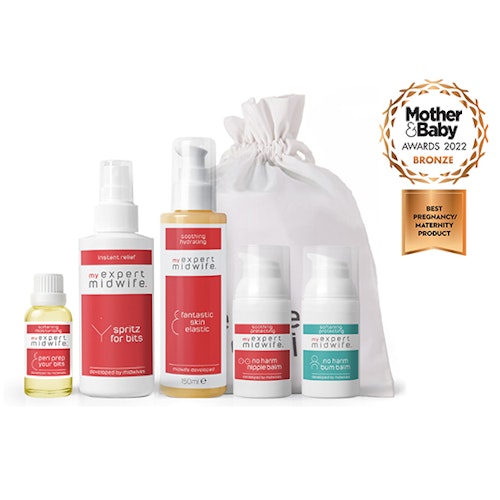 mum to be gift set bronze