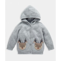 Reindeer Pocket Cardigan