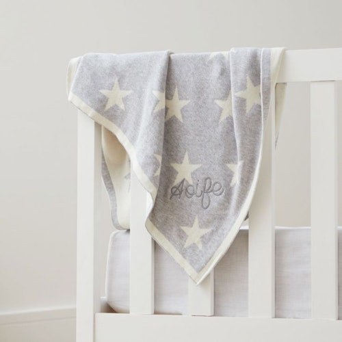 Personalised star blanket