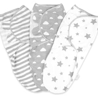 Baby Swaddle Wrap Newborn Blanket 0-3 Months 100% Organic Cotton Swaddles