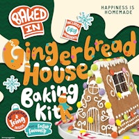 Bakedin - Ginger Bread House Baking Kit