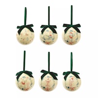 Disney Store Winnie the Pooh and Friends Festive Baubles