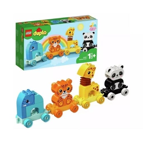 LEGO DUPLO My First Animal Train Toy for Toddlers