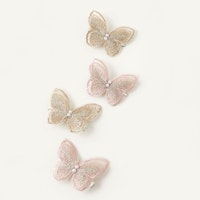 Lacey Butterfly Hair Clip Multipack