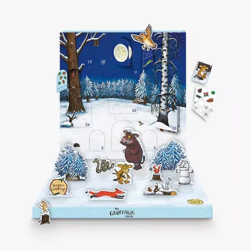 Music Box Card The Gruffalo's Child Music Box Advent Calendar