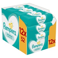 Pampers Sensitive Baby Wipes 12 Packs = 624 Wipes