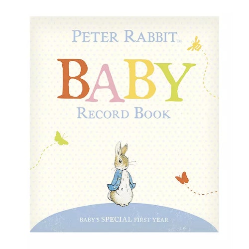 Peter Rabbit Baby's First Year Record Book