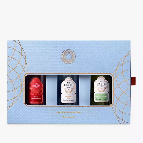 The Lakes Distillery Lakes Mini Gin, 3x 5cl