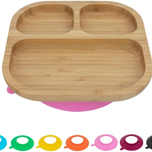 Tiny Dining Children's Bamboo Dinner Plate