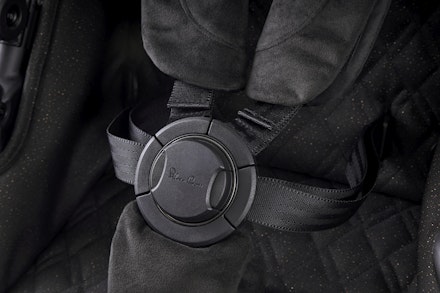 WAYFARER CONSTELLATION 2021 details Seat Unit Velour Harness Chest and Crotch Pads_0522187 Silver Cross Wayfarer Constellation