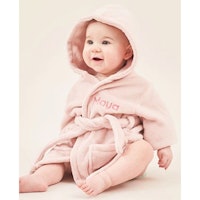 personalised baby dressing gown
