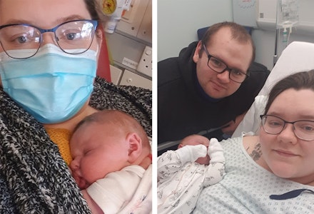 toni birth story christmas