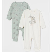 2-pack all-in-one pyjamas