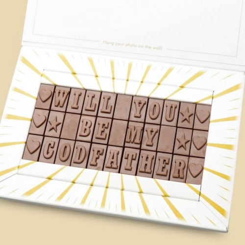 Will You Be My Godparent? chocolates
